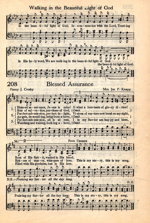 Devotion and Praise page 199
