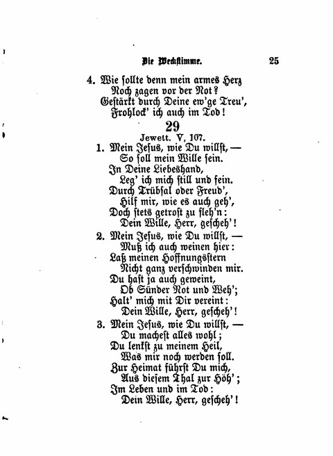 Die Weckstimme: Eine Sammlung geistlicher Lieder für jugendliche Sänger (8th ed.) page 23