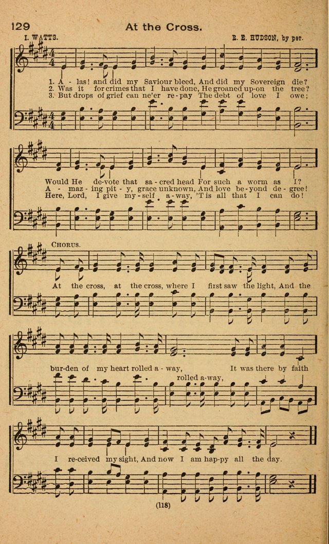 The Evangelist No. 3: for revival, praise and prayer meetings or Sunday schools  (Music edition) page 118