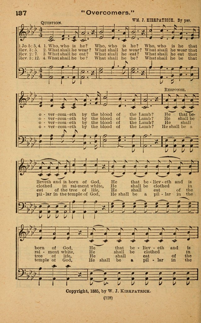 The Evangelist No. 3: for revival, praise and prayer meetings or Sunday schools  (Music edition) page 128