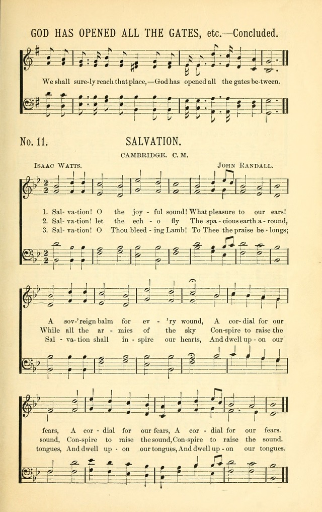 Evangelistic Edition of Heavenly Sunlight: containing gems of song for evangelistic services, prayer and praise meetings and devotional gatherings page 18