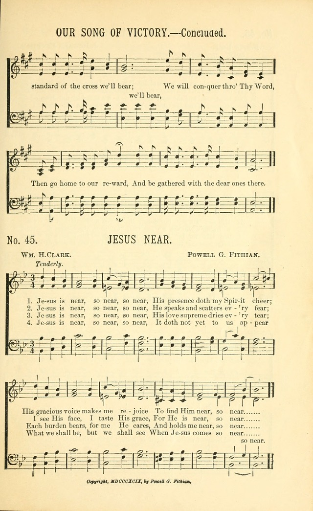 Evangelistic Edition of Heavenly Sunlight: containing gems of song for evangelistic services, prayer and praise meetings and devotional gatherings page 52