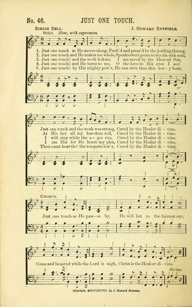 Evangelistic Edition of Heavenly Sunlight: containing gems of song for evangelistic services, prayer and praise meetings and devotional gatherings page 53