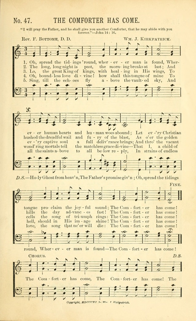 Evangelistic Edition of Heavenly Sunlight: containing gems of song for evangelistic services, prayer and praise meetings and devotional gatherings page 54