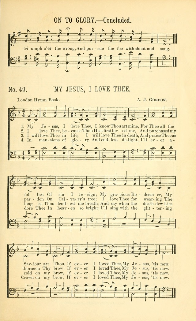 Evangelistic Edition of Heavenly Sunlight: containing gems of song for evangelistic services, prayer and praise meetings and devotional gatherings page 56