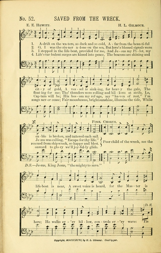 Evangelistic Edition of Heavenly Sunlight: containing gems of song for evangelistic services, prayer and praise meetings and devotional gatherings page 59