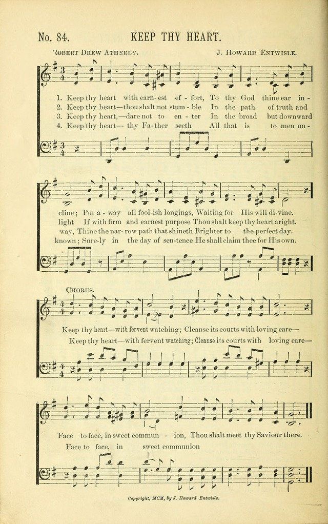 Evangelistic Edition of Heavenly Sunlight: containing gems of song for evangelistic services, prayer and praise meetings and devotional gatherings page 91