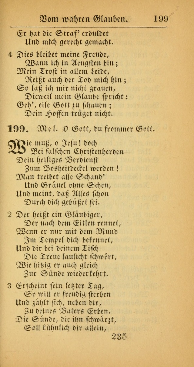 Evangelisches Gesangbuch: oder eine sammlung geistreicher lieder zum gebrauch der Evangelischen Gemeinscaft und aller heilsuchenden seelen  (4th und verb. Aufl.) page 237