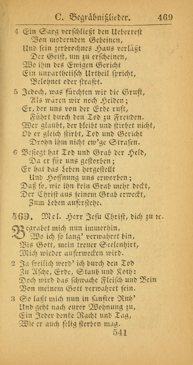 Evangelisches Gesangbuch: oder eine sammlung geistreicher lieder zum gebrauch der Evangelischen Gemeinscaft und aller heilsuchenden seelen  (4th und verb. Aufl.) page 543