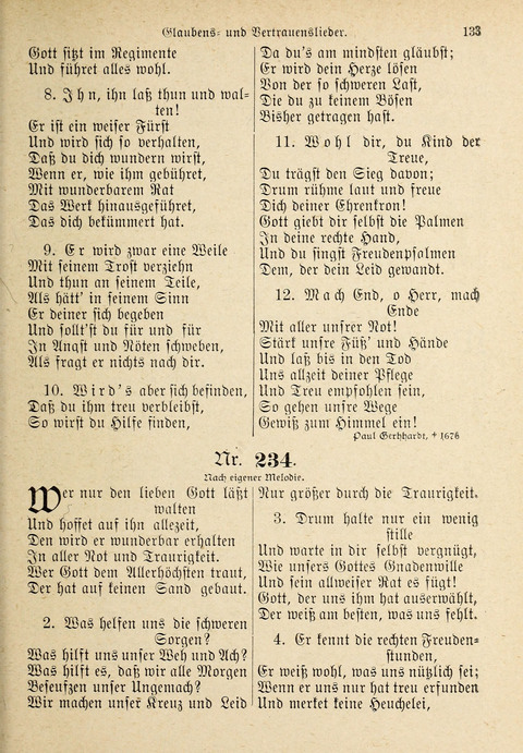Evangelisches Gesangbuch: für die deutschen Congregational-Gemeinden von Nork-Amerika page 133