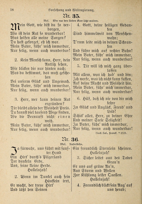 Evangelisches Gesangbuch: für die deutschen Congregational-Gemeinden von Nork-Amerika page 18