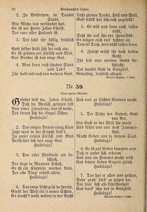 Evangelisches Gesangbuch: für die deutschen Congregational-Gemeinden von Nork-Amerika page 32