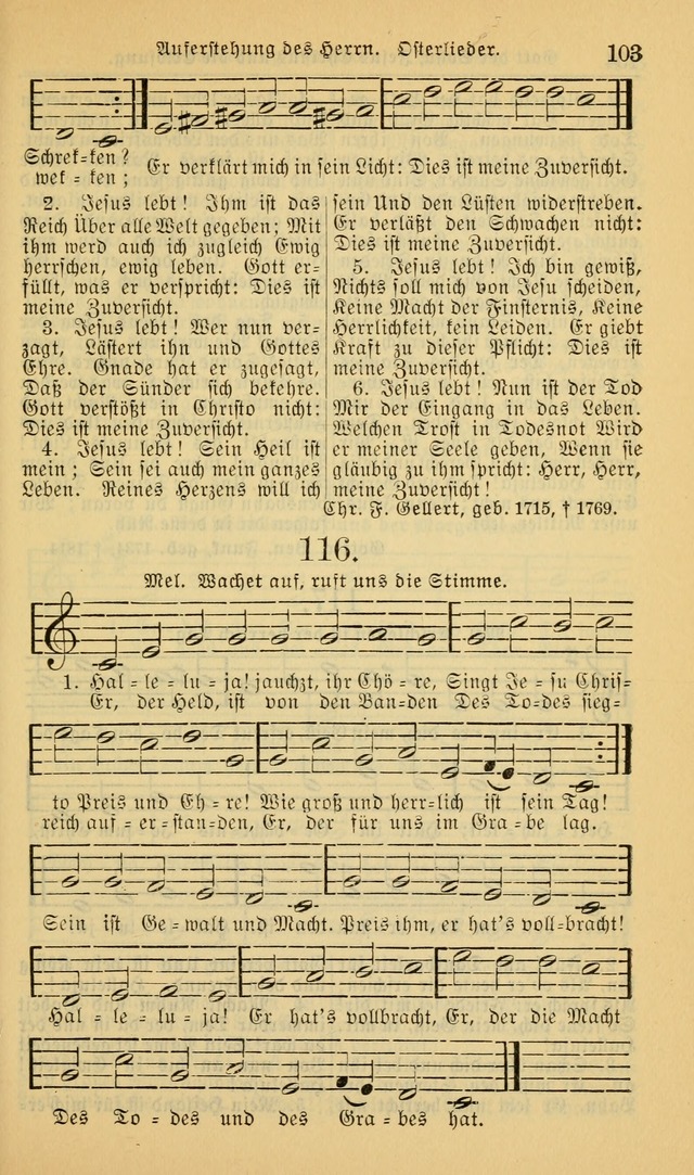 Evangelisches Gesangbuch: herausgegeben von der Deutschen Evangelischen Synode von Nord-Amerika (Revidierte Ausgabe) page 112