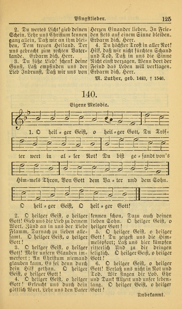 Evangelisches Gesangbuch: herausgegeben von der Deutschen Evangelischen Synode von Nord-Amerika (Revidierte Ausgabe) page 134