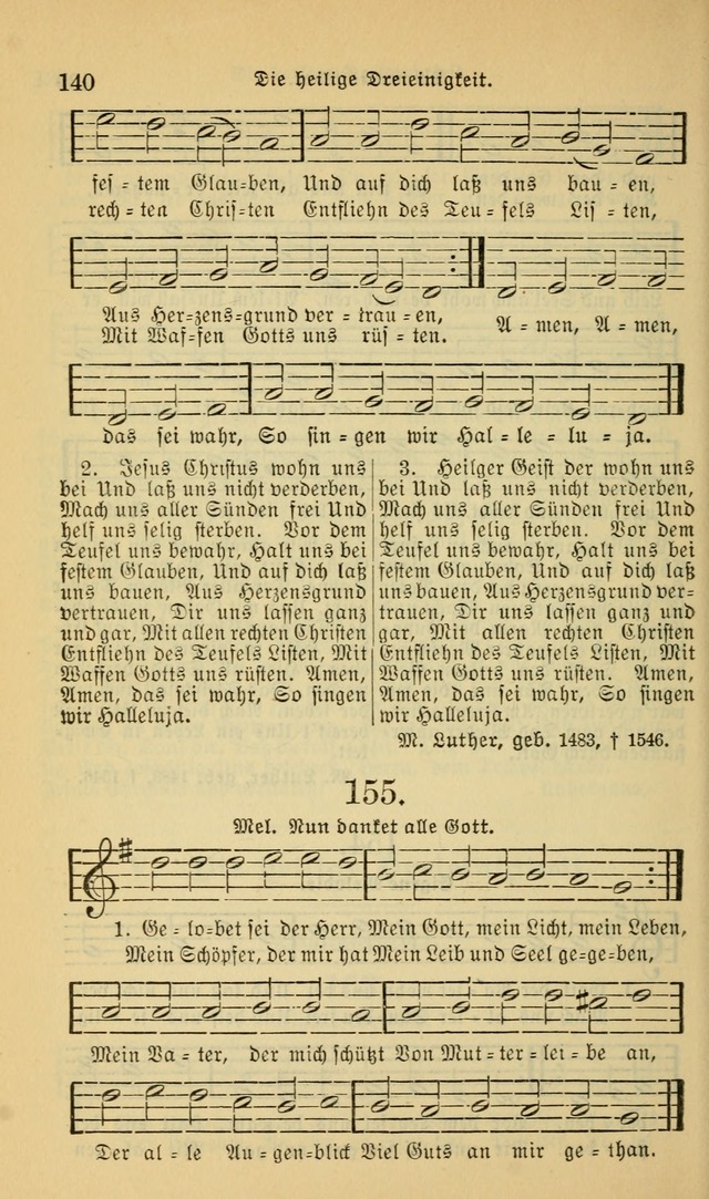 Evangelisches Gesangbuch: herausgegeben von der Deutschen Evangelischen Synode von Nord-Amerika (Revidierte Ausgabe) page 149