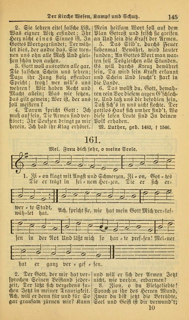 Evangelisches Gesangbuch: herausgegeben von der Deutschen Evangelischen Synode von Nord-Amerika (Revidierte Ausgabe) page 154