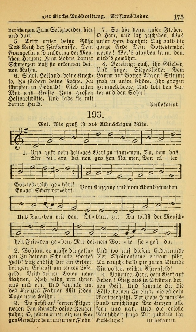 Evangelisches Gesangbuch: herausgegeben von der Deutschen Evangelischen Synode von Nord-Amerika (Revidierte Ausgabe) page 184