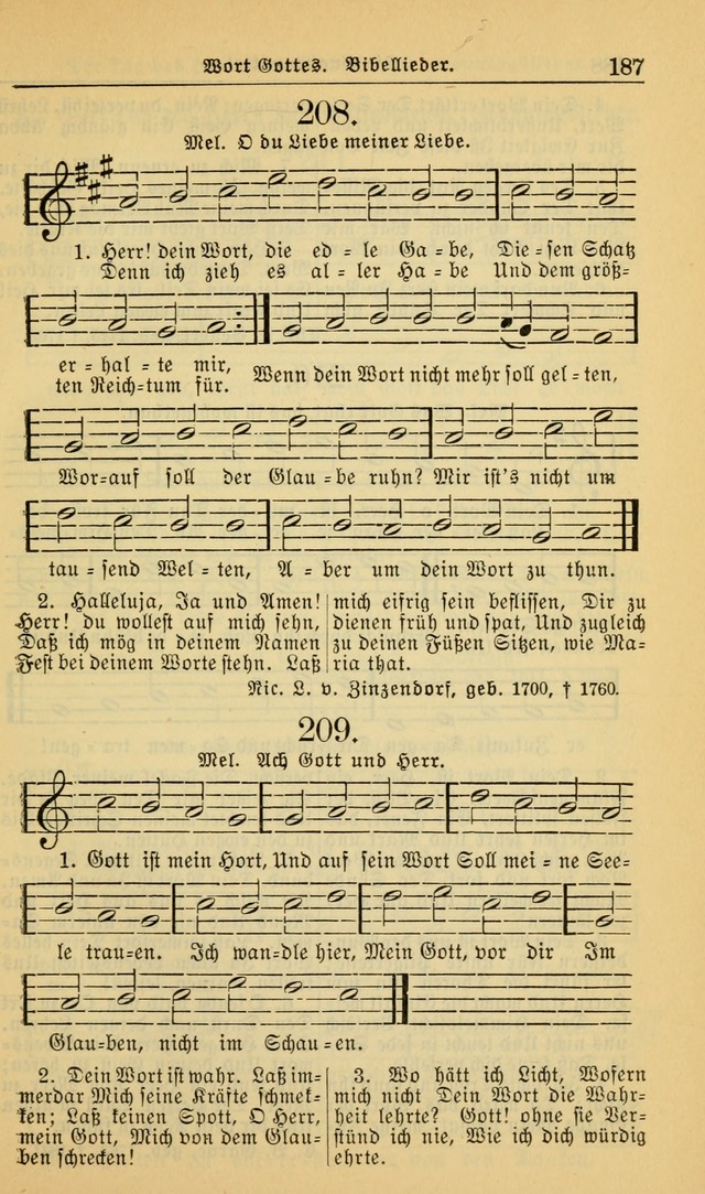 Evangelisches Gesangbuch: herausgegeben von der Deutschen Evangelischen Synode von Nord-Amerika (Revidierte Ausgabe) page 196