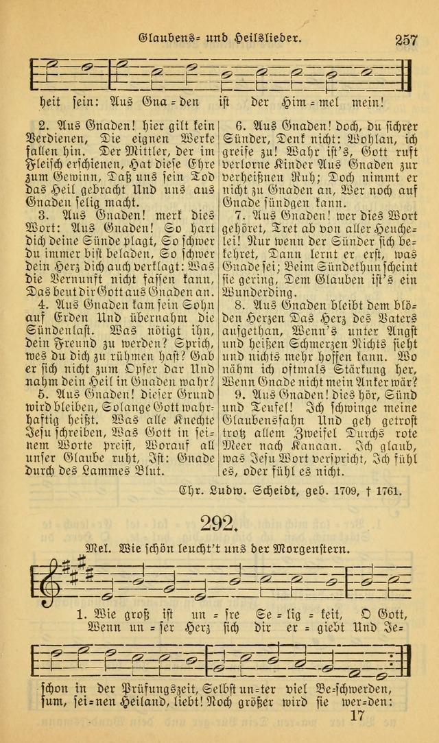 Evangelisches Gesangbuch: herausgegeben von der Deutschen Evangelischen Synode von Nord-Amerika (Revidierte Ausgabe) page 266