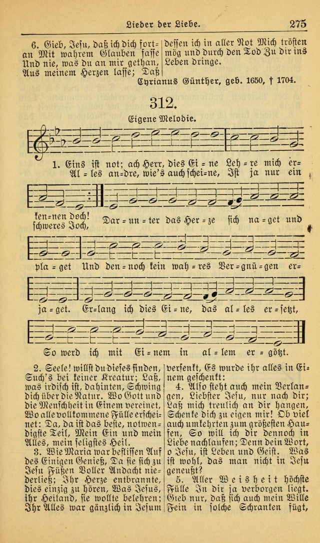 Evangelisches Gesangbuch: herausgegeben von der Deutschen Evangelischen Synode von Nord-Amerika (Revidierte Ausgabe) page 284