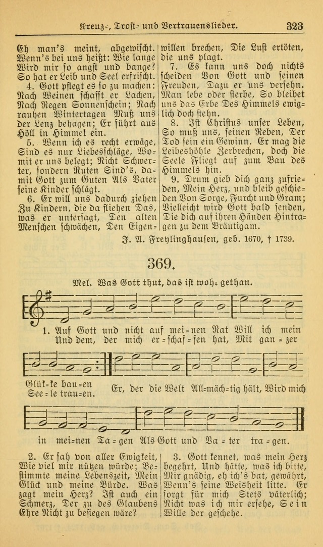 Evangelisches Gesangbuch: herausgegeben von der Deutschen Evangelischen Synode von Nord-Amerika (Revidierte Ausgabe) page 332