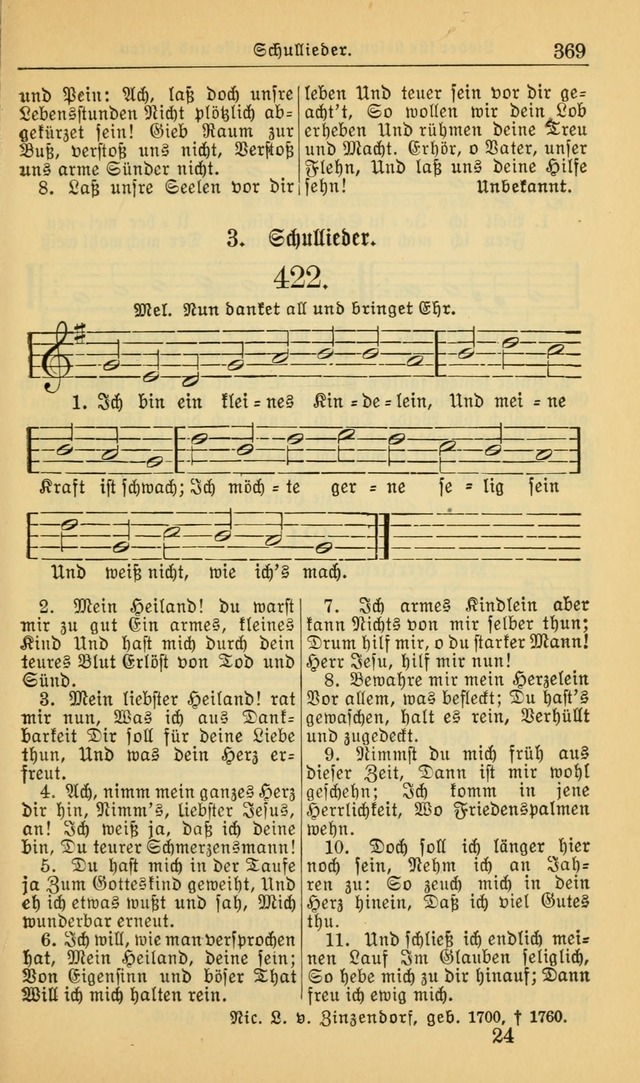 Evangelisches Gesangbuch: herausgegeben von der Deutschen Evangelischen Synode von Nord-Amerika (Revidierte Ausgabe) page 378