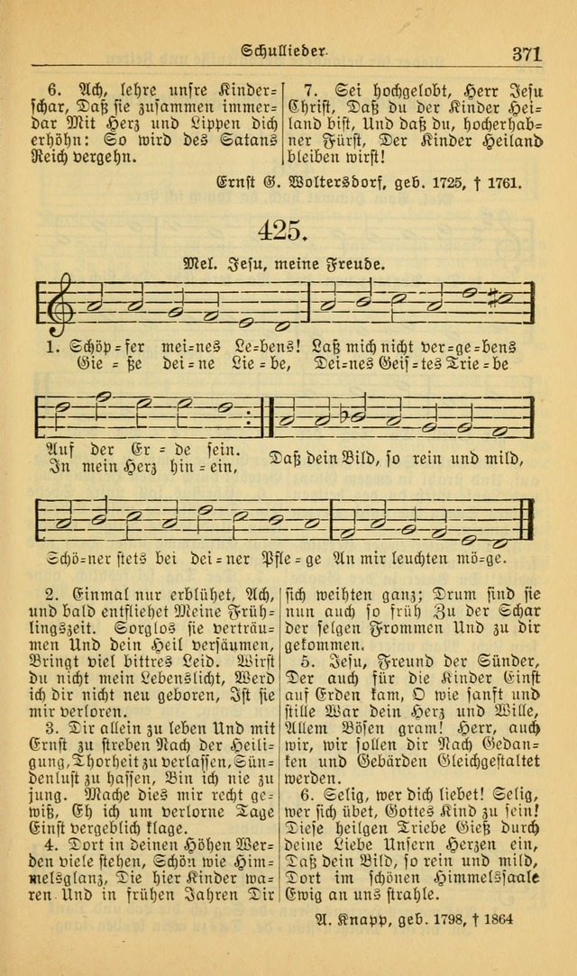 Evangelisches Gesangbuch: herausgegeben von der Deutschen Evangelischen Synode von Nord-Amerika (Revidierte Ausgabe) page 380