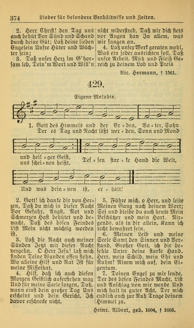Evangelisches Gesangbuch: herausgegeben von der Deutschen Evangelischen Synode von Nord-Amerika (Revidierte Ausgabe) page 383