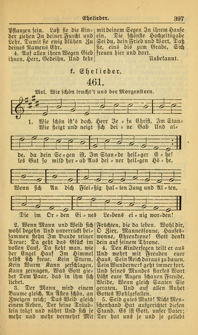 Evangelisches Gesangbuch: herausgegeben von der Deutschen Evangelischen Synode von Nord-Amerika (Revidierte Ausgabe) page 406