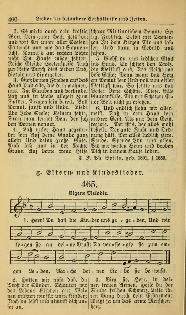 Evangelisches Gesangbuch: herausgegeben von der Deutschen Evangelischen Synode von Nord-Amerika (Revidierte Ausgabe) page 409