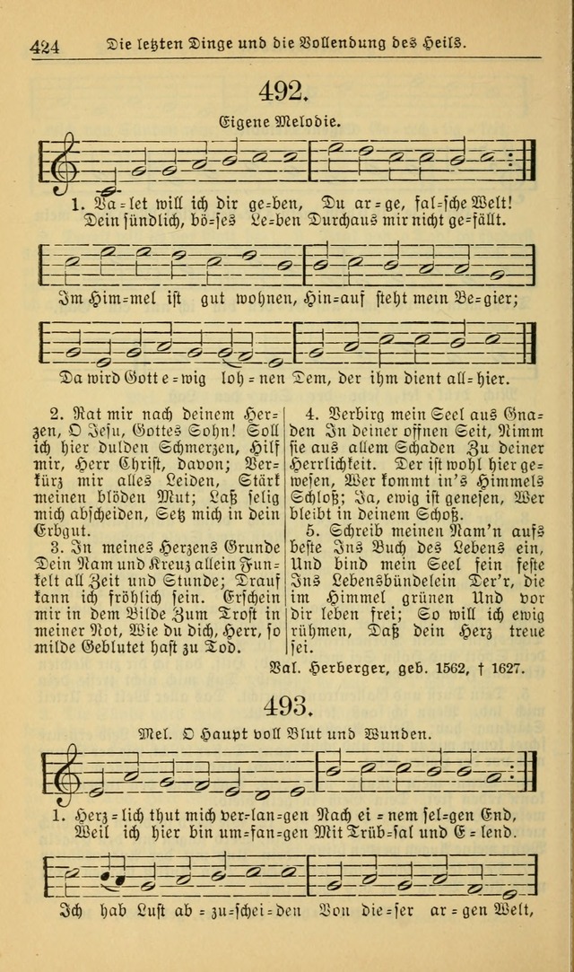 Evangelisches Gesangbuch: herausgegeben von der Deutschen Evangelischen Synode von Nord-Amerika (Revidierte Ausgabe) page 433