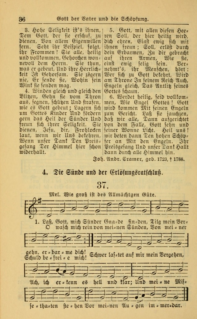 Evangelisches Gesangbuch: herausgegeben von der Deutschen Evangelischen Synode von Nord-Amerika (Revidierte Ausgabe) page 45