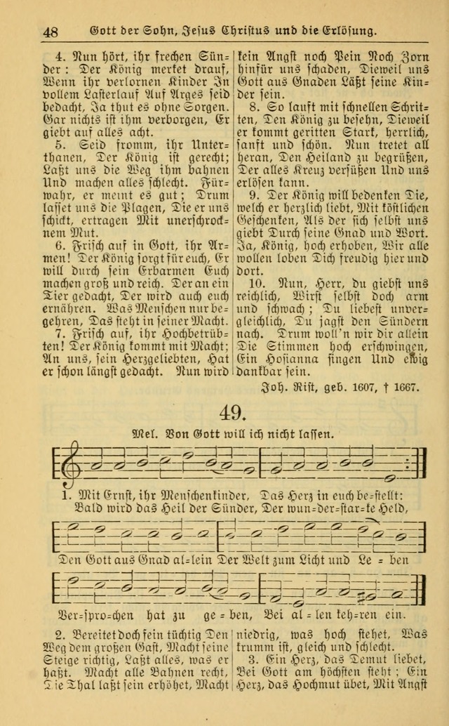 Evangelisches Gesangbuch: herausgegeben von der Deutschen Evangelischen Synode von Nord-Amerika (Revidierte Ausgabe) page 57