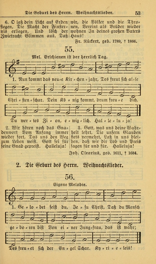 Evangelisches Gesangbuch: herausgegeben von der Deutschen Evangelischen Synode von Nord-Amerika (Revidierte Ausgabe) page 62