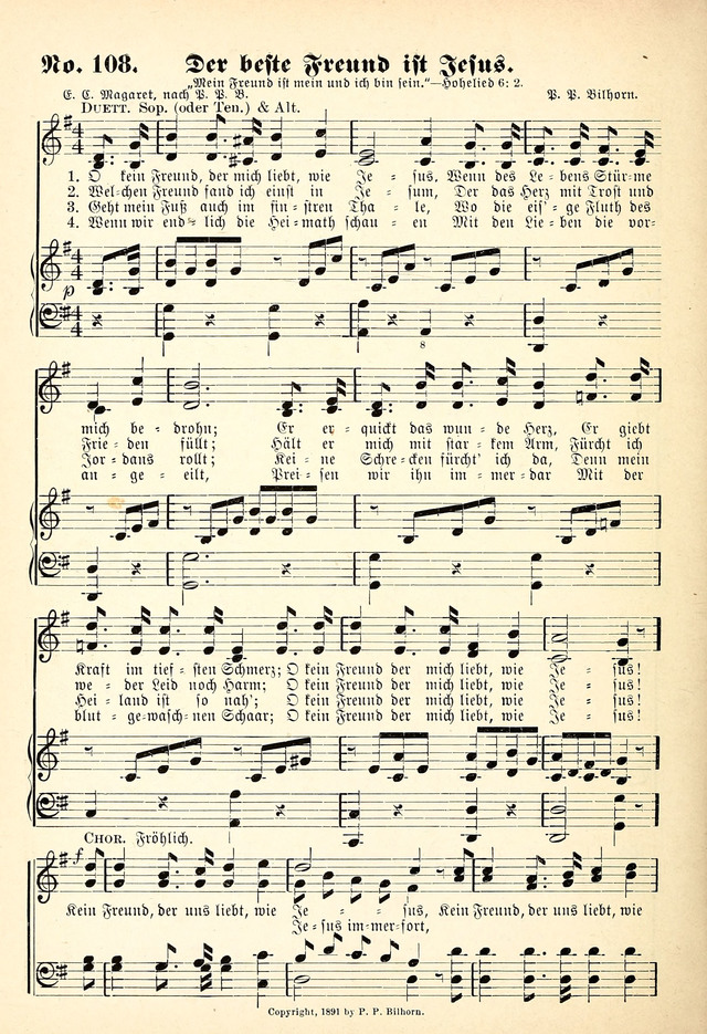 Evangelisches Gesangbuch: Die kleine Palme, mit Anhang page 106