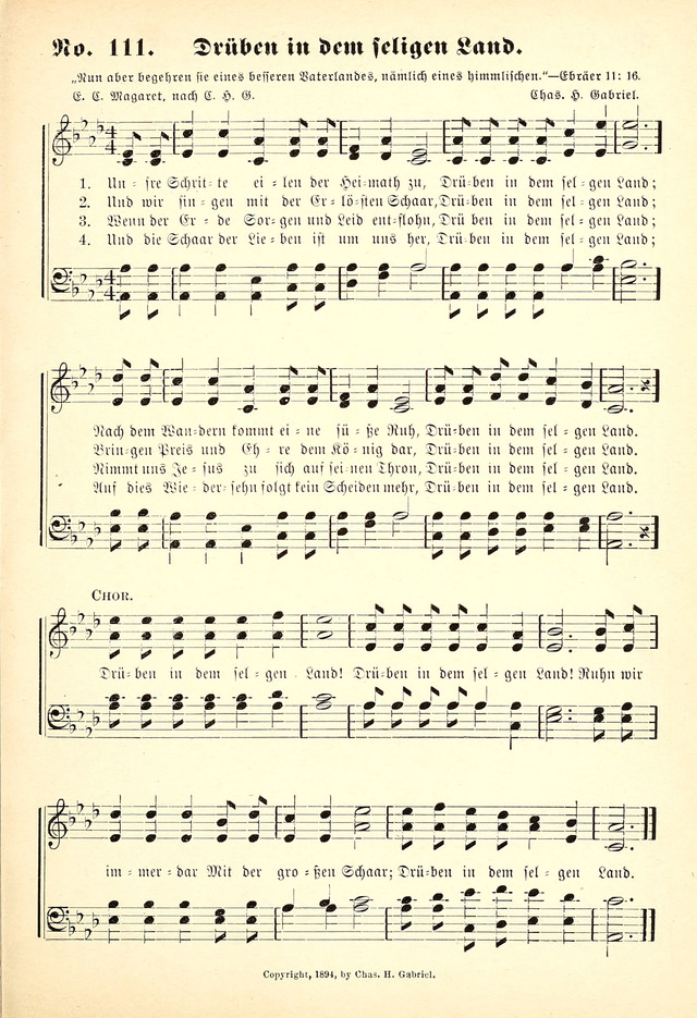Evangelisches Gesangbuch: Die kleine Palme, mit Anhang page 109