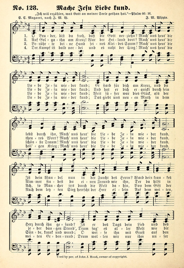 Evangelisches Gesangbuch: Die kleine Palme, mit Anhang page 126