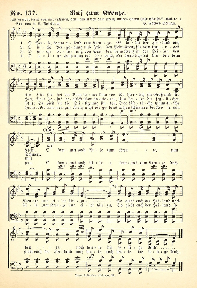 Evangelisches Gesangbuch: Die kleine Palme, mit Anhang page 135