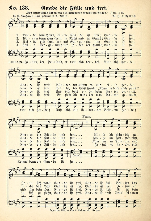 Evangelisches Gesangbuch: Die kleine Palme, mit Anhang page 136
