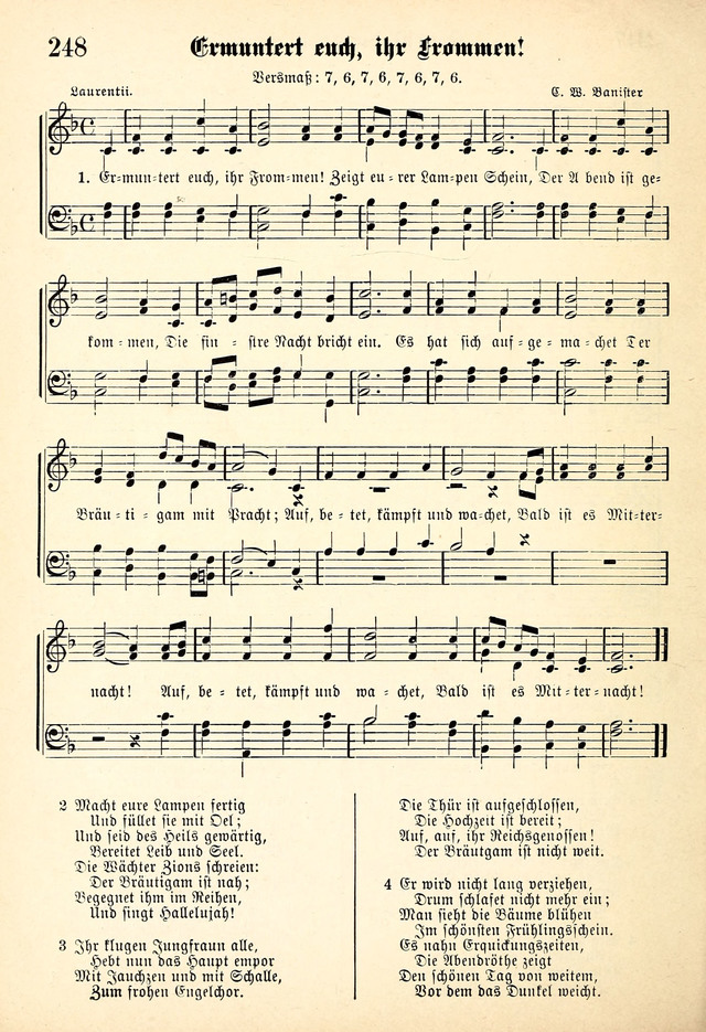 Evangelisches Gesangbuch: Die kleine Palme, mit Anhang page 196