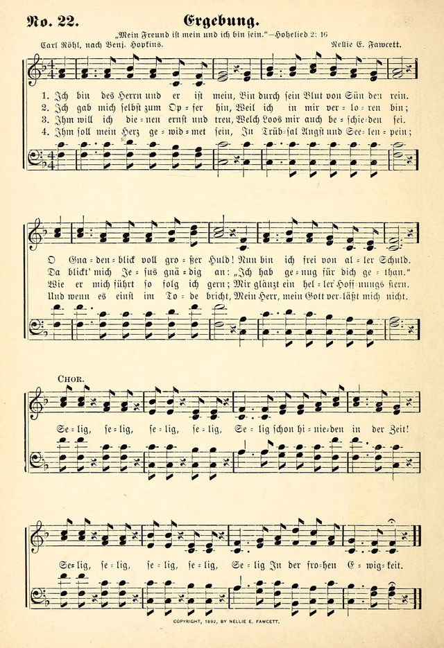 Evangelisches Gesangbuch: Die kleine Palme, mit Anhang page 20
