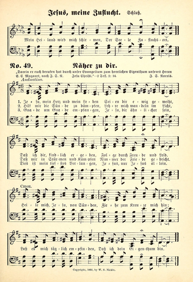 Evangelisches Gesangbuch: Die kleine Palme, mit Anhang page 47