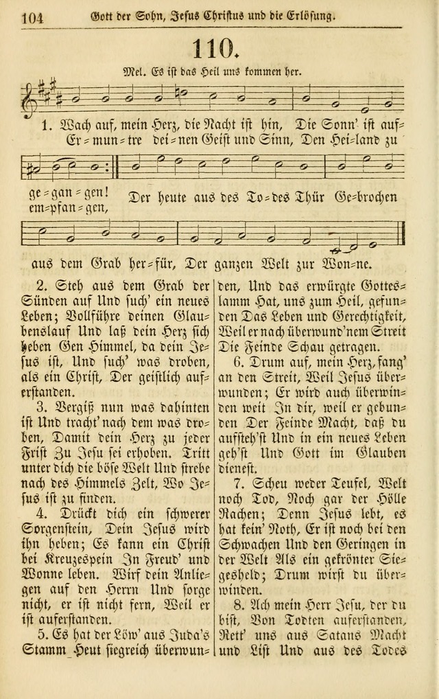 Evangelisches Gesangbuch: herausgegeben von dem Evangelischen Kirchenvereindes Westens page 113
