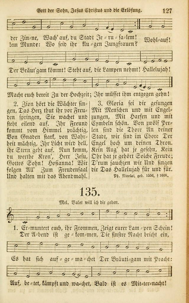 Evangelisches Gesangbuch: herausgegeben von dem Evangelischen Kirchenvereindes Westens page 136