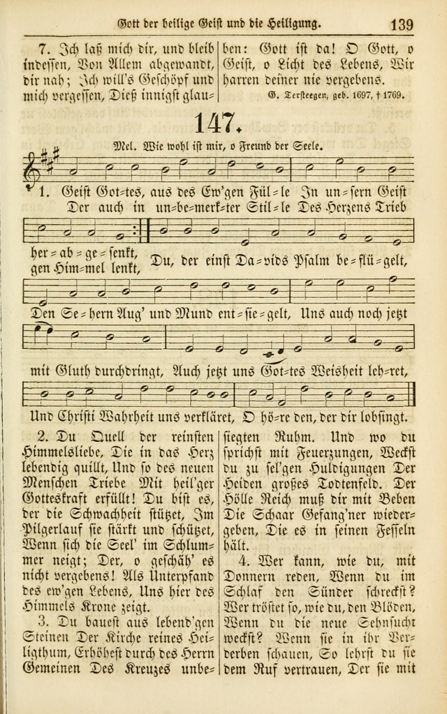 Evangelisches Gesangbuch: herausgegeben von dem Evangelischen Kirchenvereindes Westens page 148