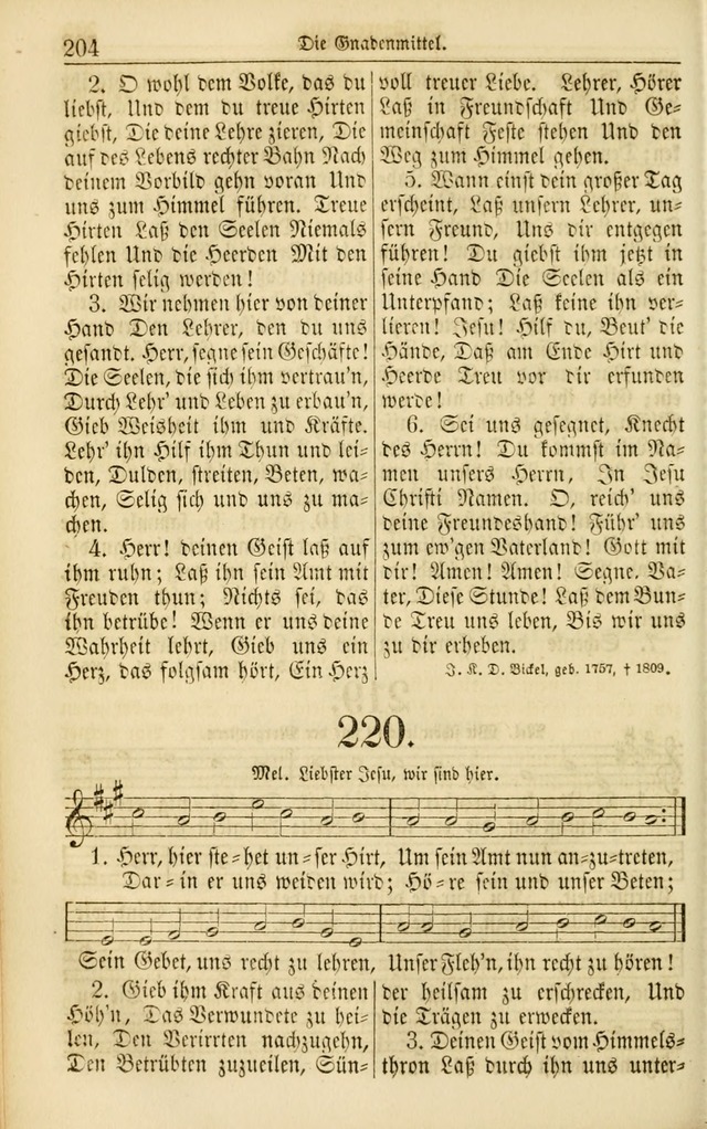 Evangelisches Gesangbuch: herausgegeben von dem Evangelischen Kirchenvereindes Westens page 215