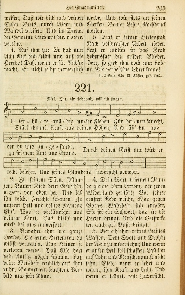 Evangelisches Gesangbuch: herausgegeben von dem Evangelischen Kirchenvereindes Westens page 216