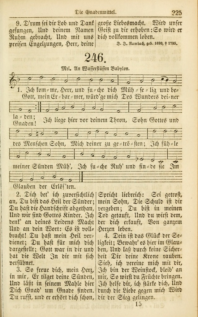 Evangelisches Gesangbuch: herausgegeben von dem Evangelischen Kirchenvereindes Westens page 236