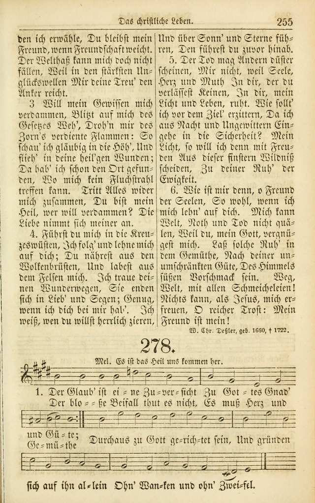 Evangelisches Gesangbuch: herausgegeben von dem Evangelischen Kirchenvereindes Westens page 266