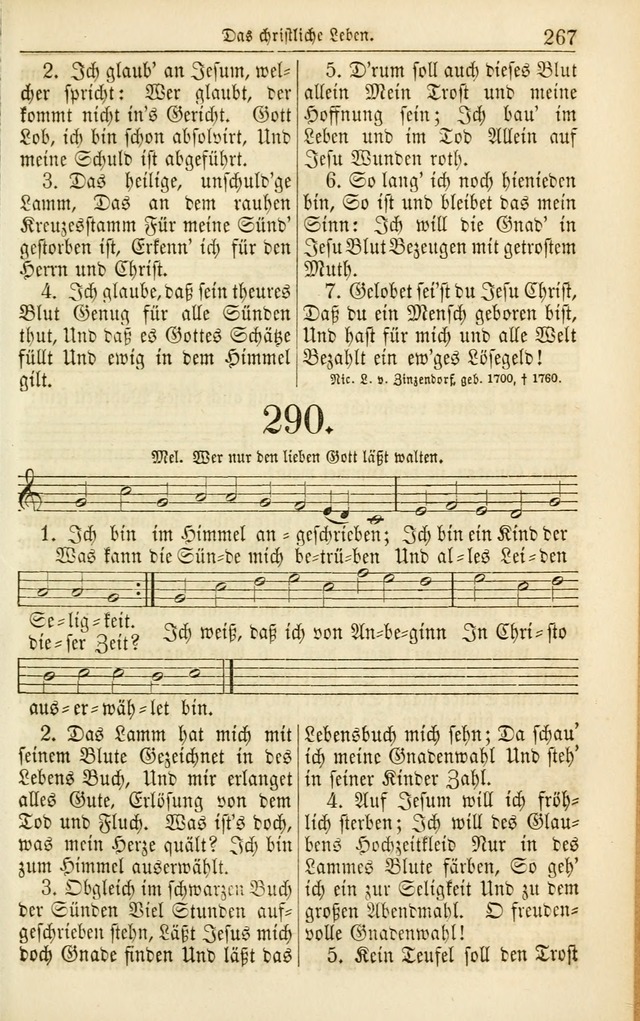 Evangelisches Gesangbuch: herausgegeben von dem Evangelischen Kirchenvereindes Westens page 278